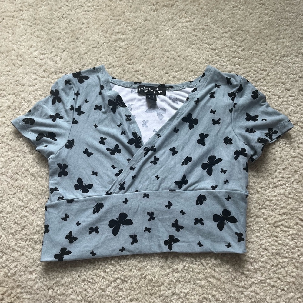 Butterfly Crop Top